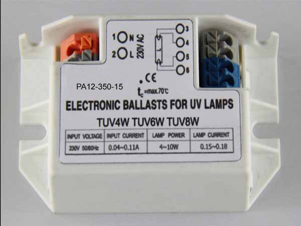 UV ballast 15W, 230V